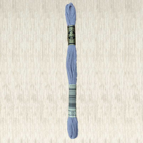 DMC 03 mouline 25 stranded cotton 8 metres