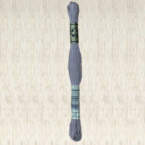 DMC 07 mouline 25 stranded cotton 8 metres
