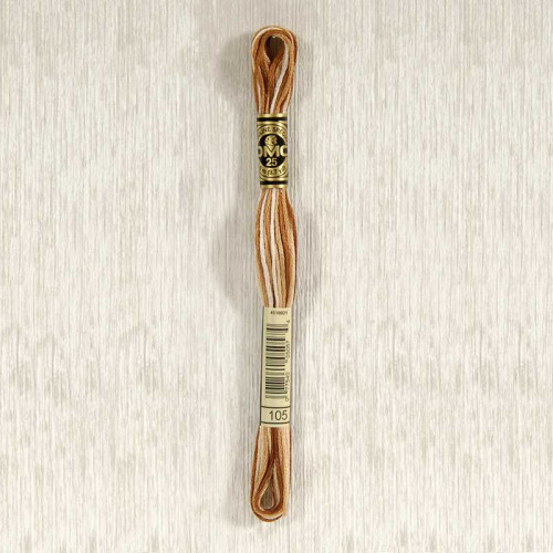 DMC 105 mouline 25 stranded cotton 8 metres
