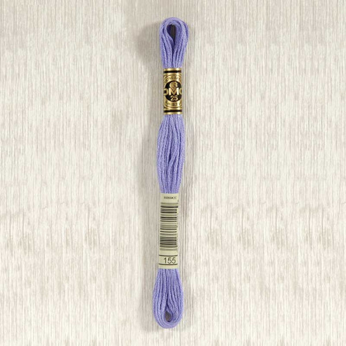 dmc 155 mouline 25 stranded cotton 8 metres