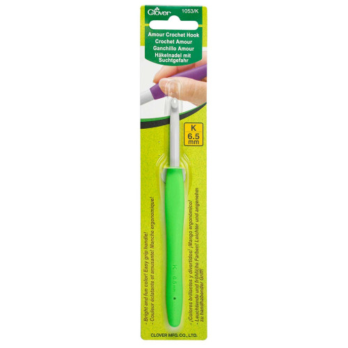Clover Amour Crochet Hook 6.5 mm