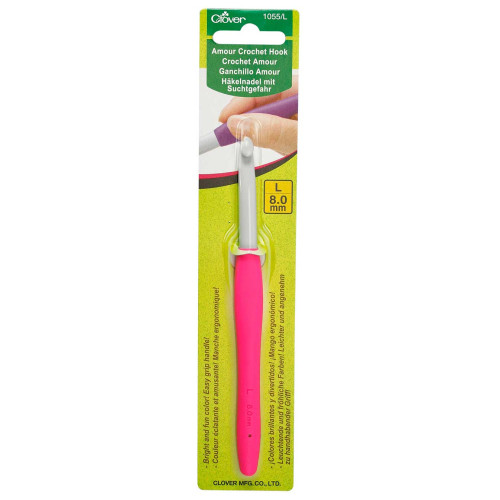 Clover Amour Crochet Hook 8 mm