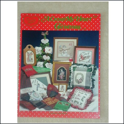 A Cross My Heart Christmas, a booklet of 19 Christmas cross stitch charts.