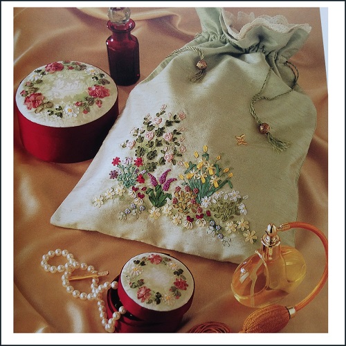 Embroidered Treasures for Silk Ribbon, Book One