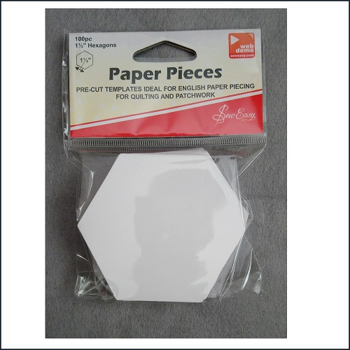 Sew Easy English Paper Pieces - Hexagon 1.5 inch
