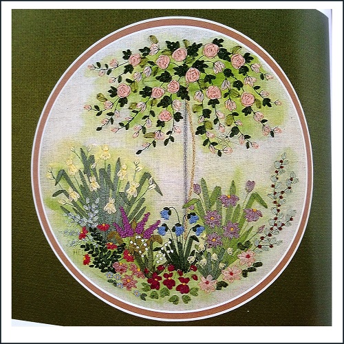 Garden Landscapes in Silk Ribbon