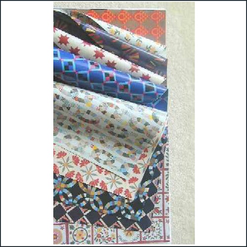 American Quilts Print Wrapping Paper 12 sheets