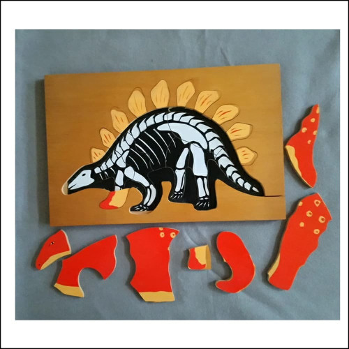 Stegosaurus Puzzle Pattern 26 piece