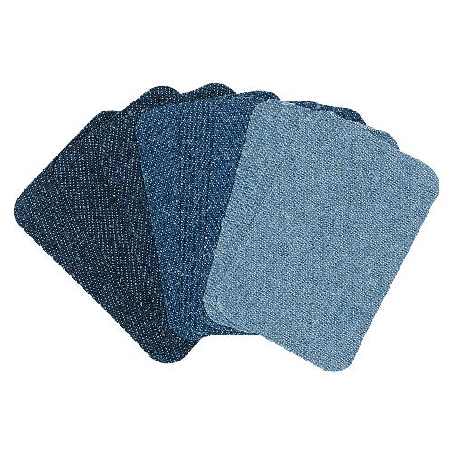 Iron on Menders for Denim pack of 8