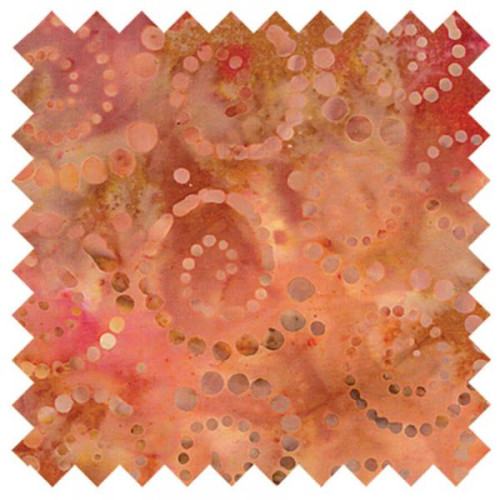 Batik Oranges Fabric fat quarter pack from Birch Creative 